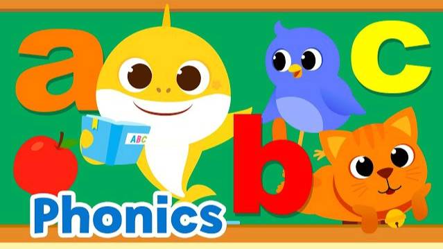 Fun ABC Phonics for Kids | Alphabet Songs | Learn to Read | 15-Minute Learning with Baby shark смотреть онлайн