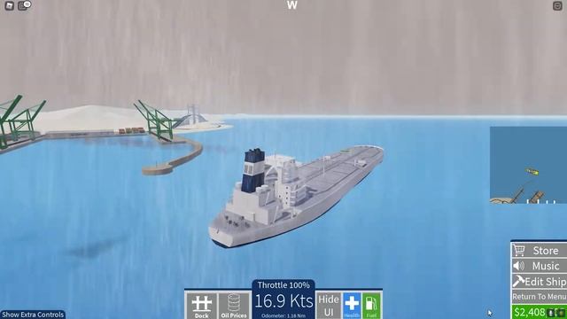 Покупка "монстра" танкера-великана! | Shipping Lanes | Roblox смотреть онлайн