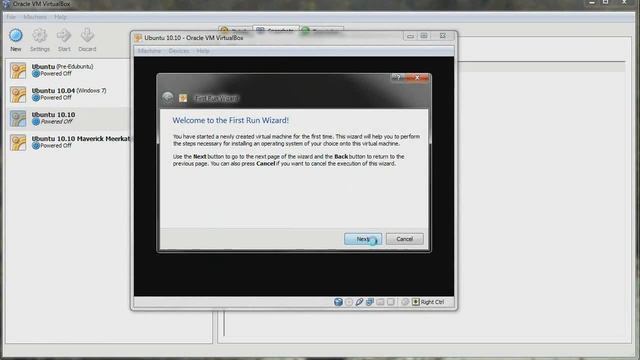 Ubuntu-Video-Tutorials Install alt: Ubunt 10.10 VirtualBox смотреть онлайн