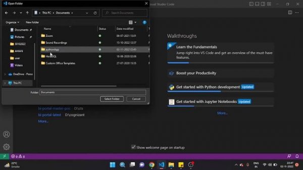 How to Run Python in Visual Studio Code | Run Sample Python Program