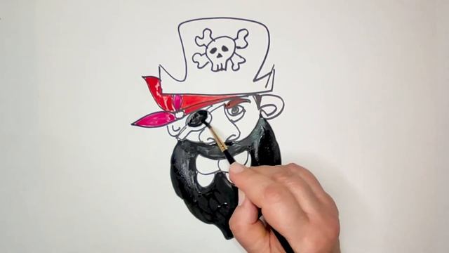 HOW TO DRAW A PIRAT | КАК НАРИСОВАТЬ ПИРАТ смотреть онлайн