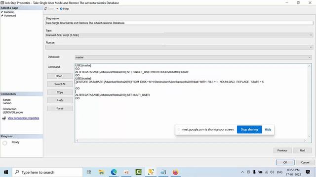 Database Refresh Automation in MS SQL SERVER смотреть онлайн