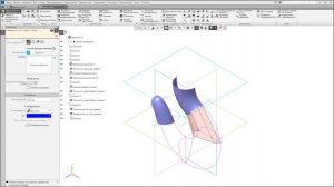 Поверхность по сети кривых в КОМПАС-3D