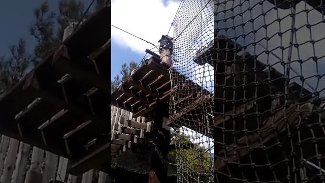 Верёвочный парк Спарта второй уровень. смотреть онлайн