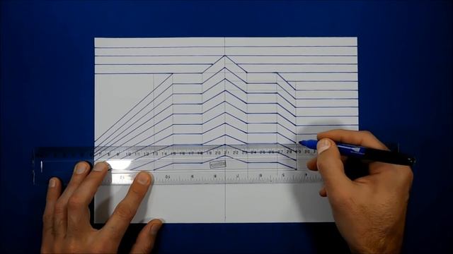 3D Trick Art Stairs On Line Paper смотреть онлайн