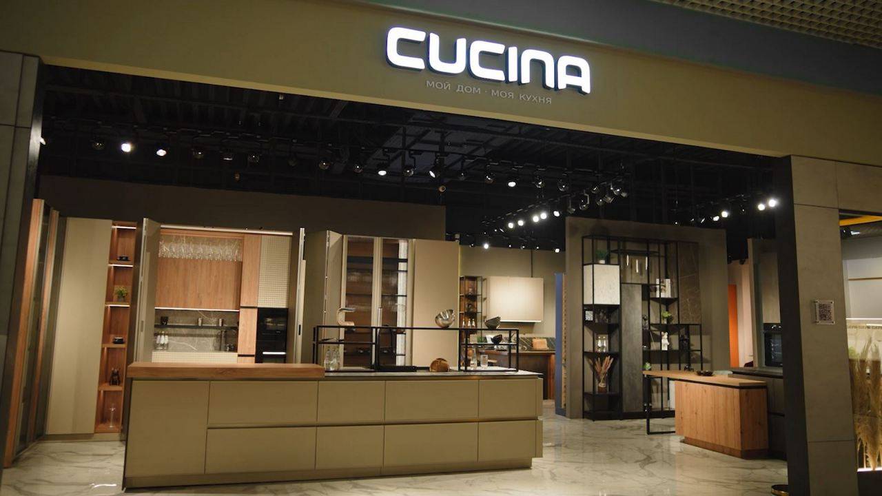 Новый шоу-рум CUCINA в Москве