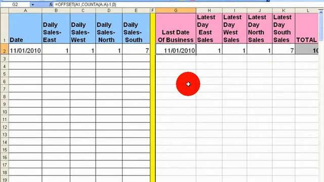 Officegyan.com - Use Of Offset Function in Excel.avi смотреть онлайн