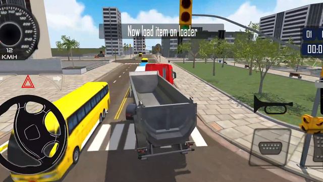 Mitsubishi Fuso Dump Truck - Bus Simulator Indonesia Mod - Android Gameplay#13 смотреть онлайн