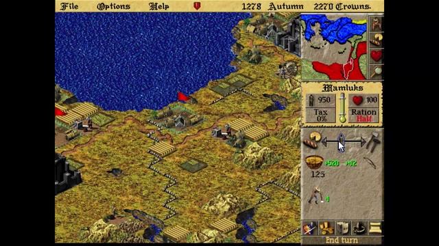 Lords of the Realm 2 Expert playthrough, part 4 of 7 смотреть онлайн
