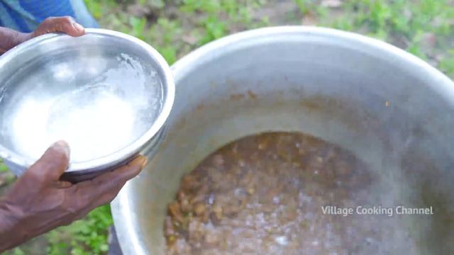 ARABIAN MUTTON BIRYANI with 2 FULL GOAT | Mutton Biryani Recipe with Grilled Goat | Village Cooking смотреть онлайн