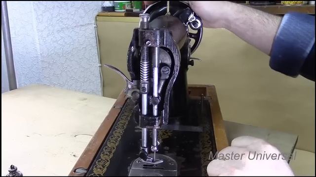 Подольская машинка. Как увеличить давление лапки на материал. Маленькие секреты механика.Видео №59.