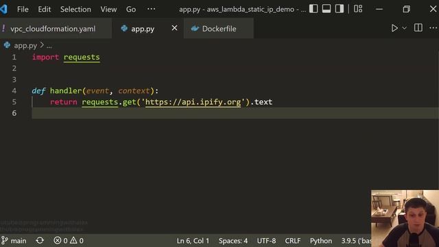 AWS Lambda + Static Outgoing IP - Part 3: AWS Cloudformation смотреть онлайн