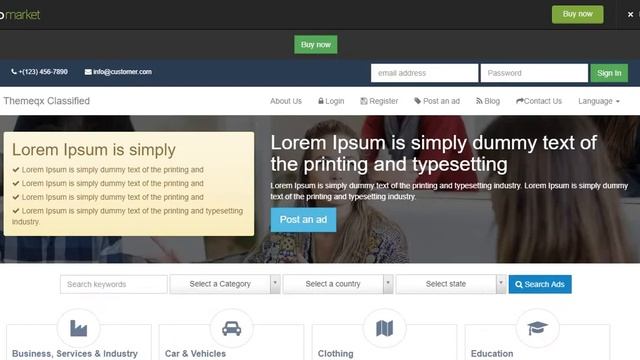 Themeqx Advanced PhP Laravel Classified ads cms смотреть онлайн