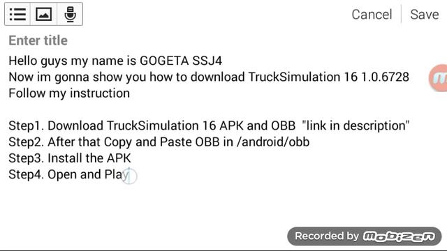 TruckSimulation 16 1.0.6728 APK and OBB смотреть онлайн
