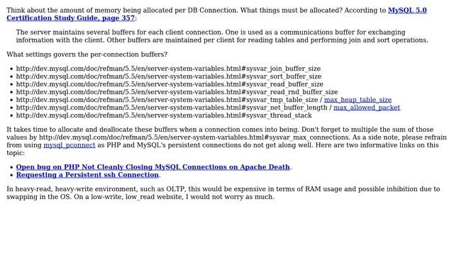 Databases: How costly is opening and closing of a DB connection? (4 Solutions!!) смотреть онлайн