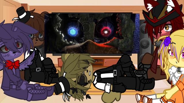 Fnaf 1 reacts to replay your nightmare // Rosie// смотреть онлайн