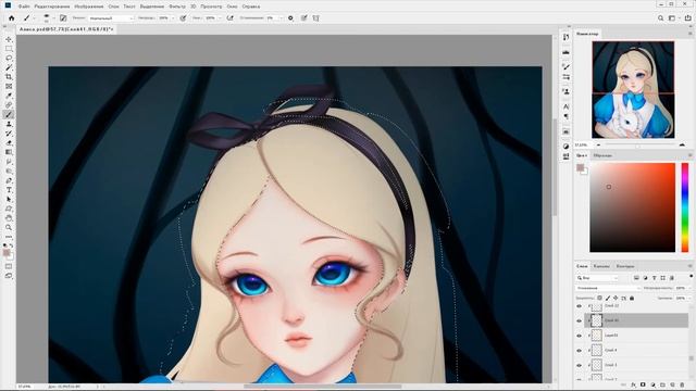 Art Challenge | Disney Princess | Alice #3 + Советы начинающим художникам смотреть онлайн