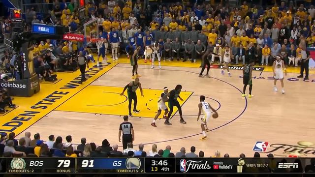 Warriors Fill It Up In The 4th QTR Of Game 5! смотреть онлайн
