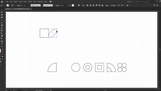 Abstract Pattern Design in Adobe Illustrator смотреть онлайн
