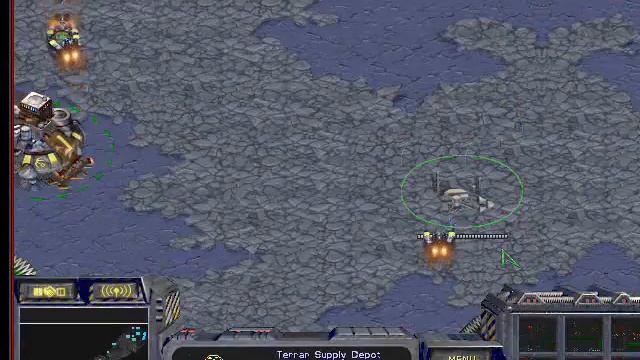 Starcraft Brood War [FPVOD] 4eburek-терран, урок 1 (знакомство, фасткэсп против тосса)