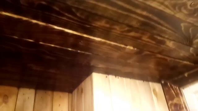 Тёплый пол на шабашках ?. Потолок в предбаннике. смотреть онлайн