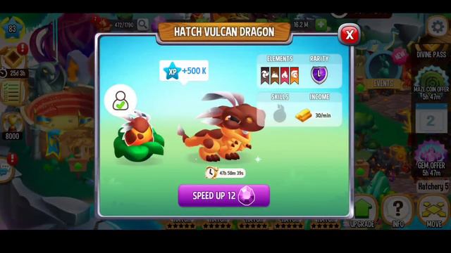Dragon City Hướng Dẫn : Cách Lai Chú Rồng Vulcan Dragon Thủ Lĩnh Clan Đầu Tiên смотреть онлайн