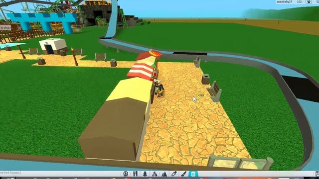 HOW TO BUILD A WATER RIDE IN THEME PARK TYCOON 2 | ROBLOX смотреть онлайн