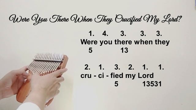 Were You There When They Crucified My Lord (Kalimba) Hymn for Holy Week смотреть онлайн