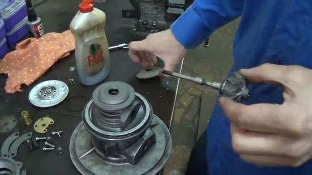 Ремонт турбокомпрессора Opel ( 2L) смотреть онлайн