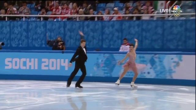 2014 Sochi Olympics. ILINYKH Elena & KATSALAPOV Nikita. RUS. Short Dance. 16.02.2014. смотреть онлайн