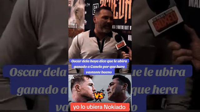 Oscar dela hoya dice que le ubiera ganado a canelo fácil смотреть онлайн