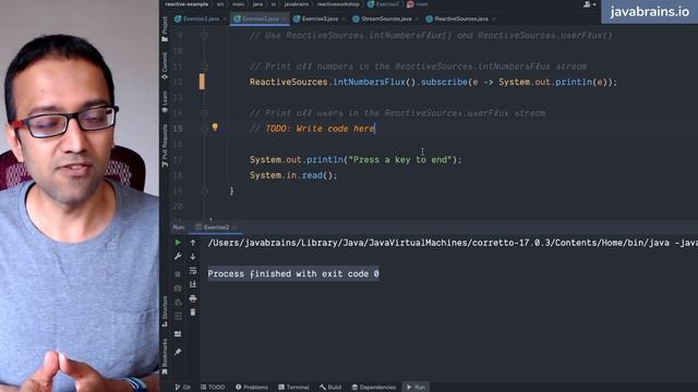 12 Calling subscribe on reactive sources (Reactive programming with Java - full course) смотреть онлайн