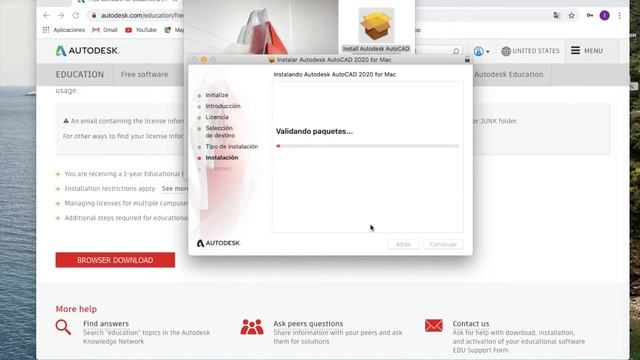 Instalación AutoCAD en Mac смотреть онлайн