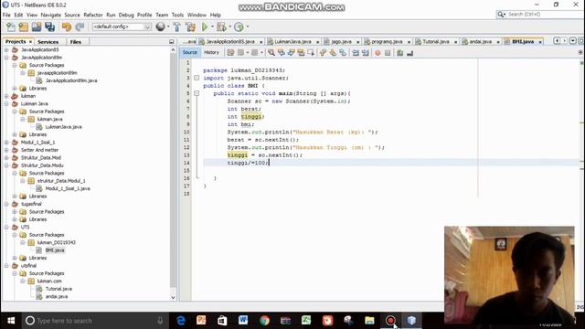 Tutorial java Dasar membuat (class, package, field, method) смотреть онлайн