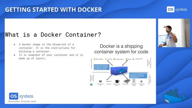 Getting started with Docker | Rotimi Best | Ossystem Talks смотреть онлайн