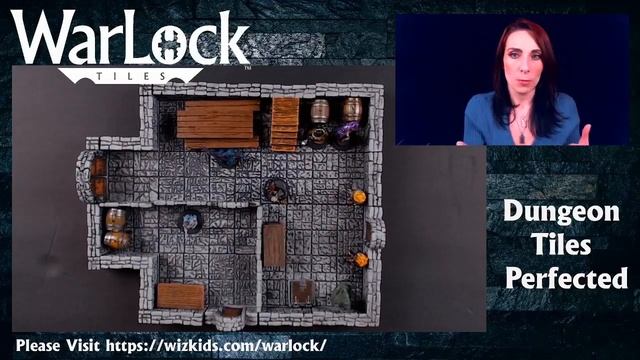 Working with Minis and Game Prep with WarLock™ Tiles for Your Tabletop Games смотреть онлайн