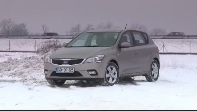 2009 kia cee'd 1.6 CRDi VGT LX city - test смотреть онлайн
