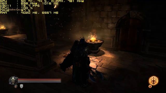 Тест Lords of the Fallen запуск запуск на супер слабом ПК (2 ядра, 4 ОЗУ, GeForce GT 630 1 Гб) смотреть онлайн