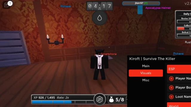Survive The Killer Script (Roblox) (PasteBin) смотреть онлайн
