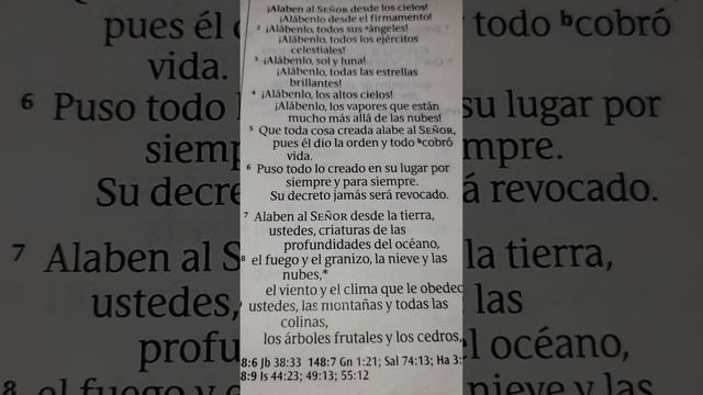 Salmo 148: 4 - 6. NTV 🙏 🔥 🕊 смотреть онлайн