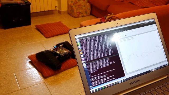 MyzharBot / ROS - Test of the new node for teleoperation with Keyboard смотреть онлайн