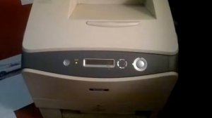 EPSON AcuLaser C1100 печать