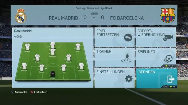 Let's Play Fifa 16 Gameplay Deutsch PS4 German Part 1 - Real Madrid vs FC Barcelona смотреть онлайн