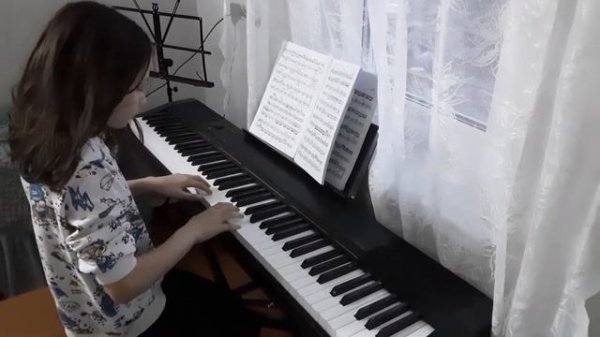 А.Мюллер.Сонатина. II и IIIчасти . Рондо