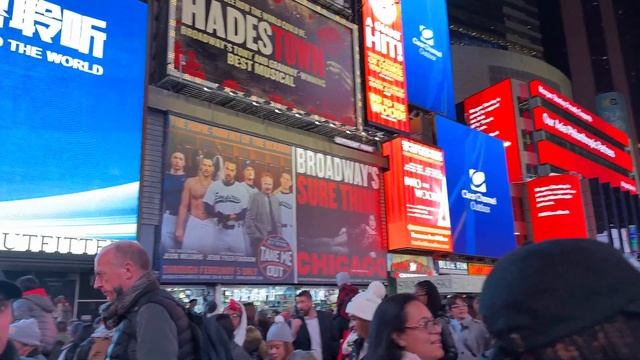 【4K】WALK NEW YORK City - Times Square - USA Travel Vlog