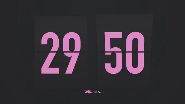 60 Minutes Countdown Flip Clock Timer / Simple Beeps ??