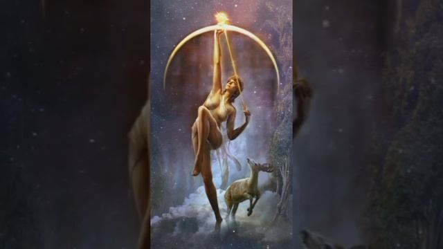 Медитация на Лунный луч Богини Артемиды... смотреть онлайн