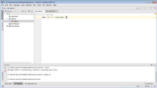 Урок 1. Курс по TypeScript (TS). Базовые типы и компиляция смотреть онлайн