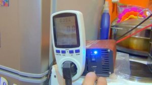 Запускаем холодильник от аккумулятора, тест инвертора 600 ватт CNBOU