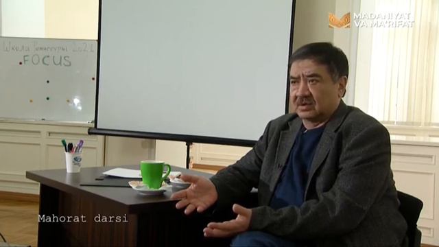 «Mahorat darsi» | Ўзбекистон Республикаси санъат арбоби, кинорежиссёр Зулфиқор Мусоқов [22.04.2021] смотреть онлайн